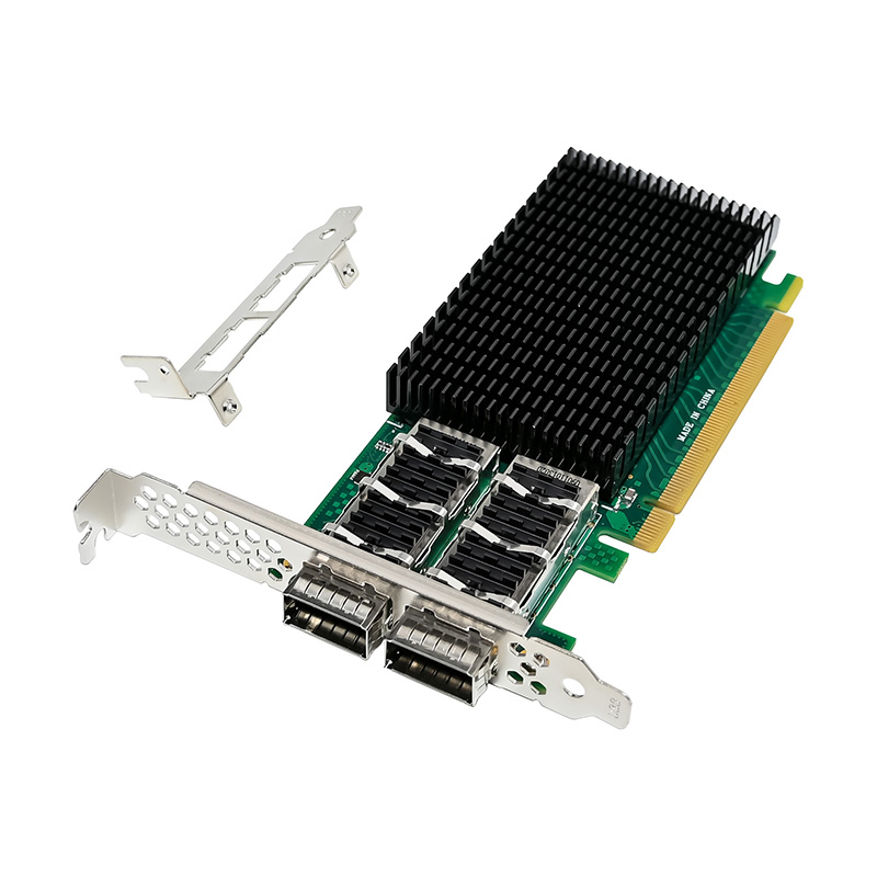Dual Port 100GbE QSFP28 Fiber  - огляд і ціна 100Gbe Qsfp28 Network Card